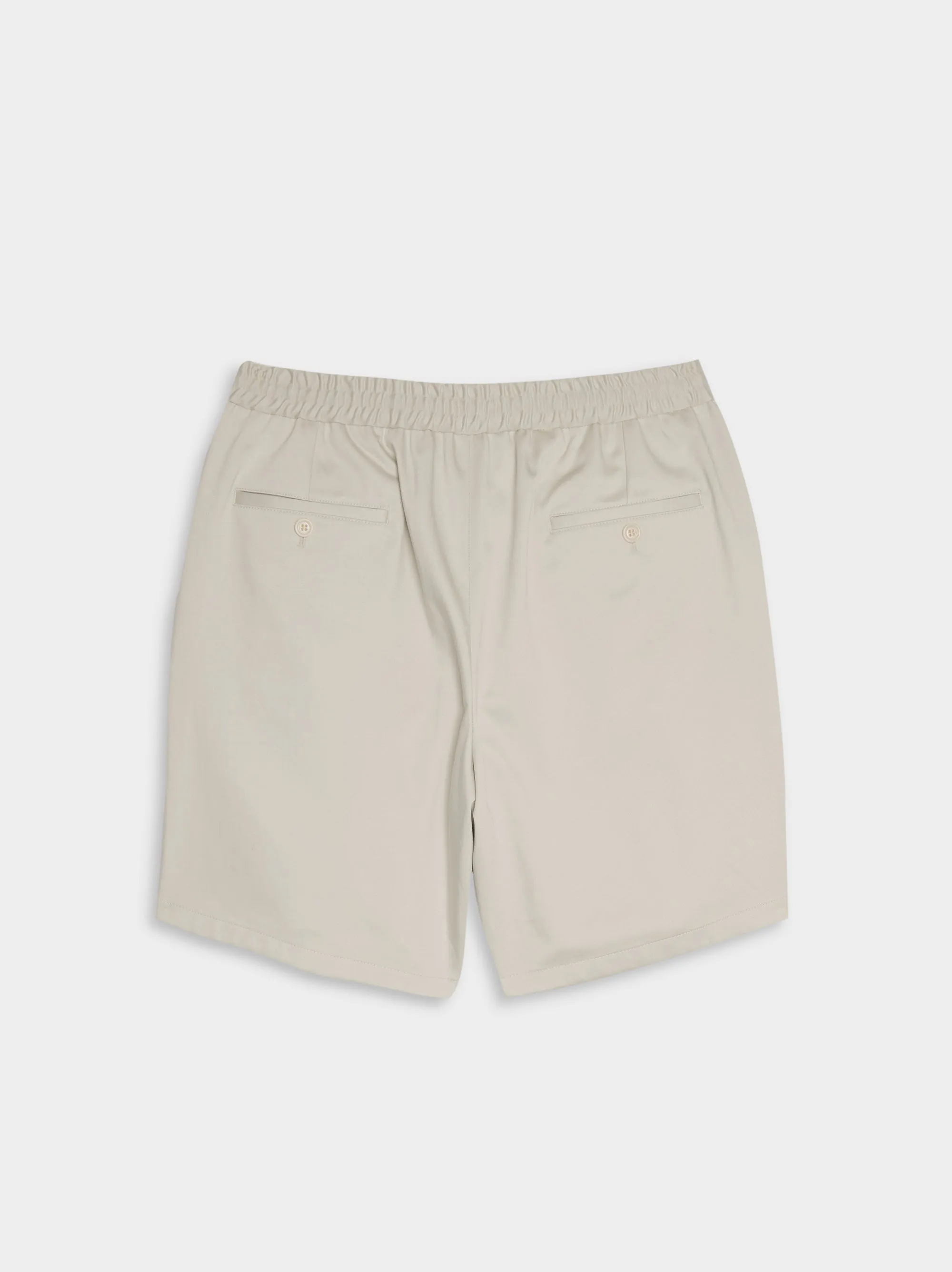 Elasticated Waist Shorts, Chalk