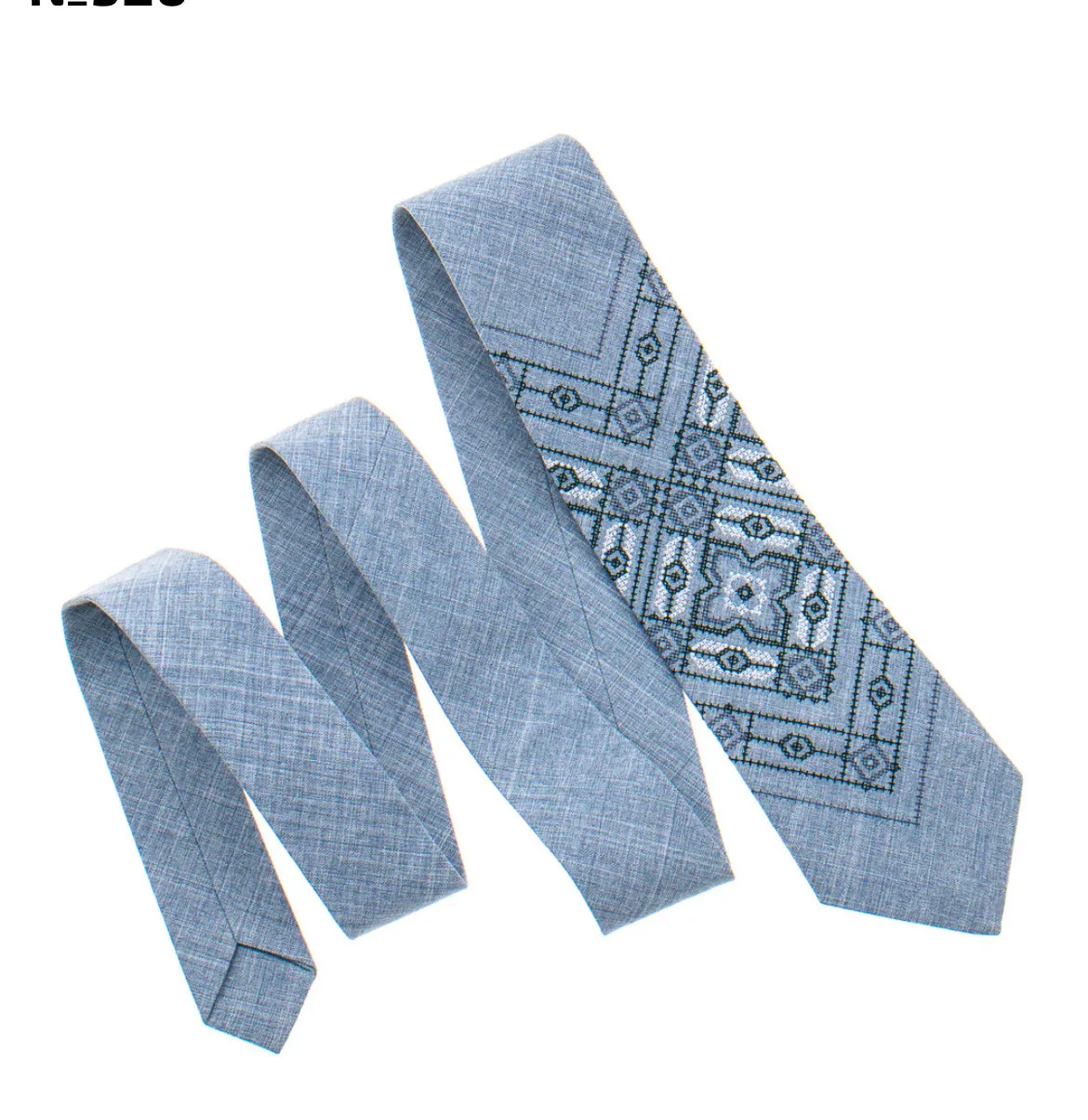 Embroidered Necktie