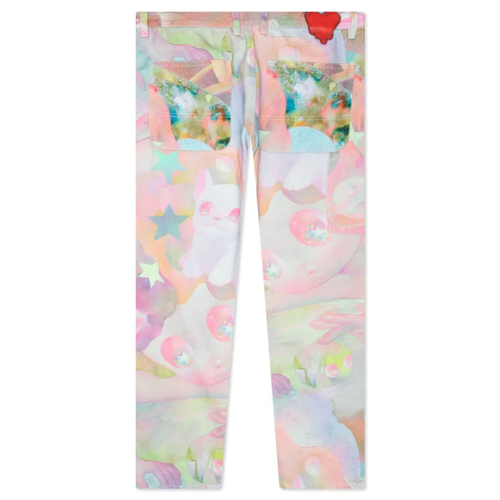 Emotionally Unavailable x So Youn Lee Stardust Pant - White/Multi