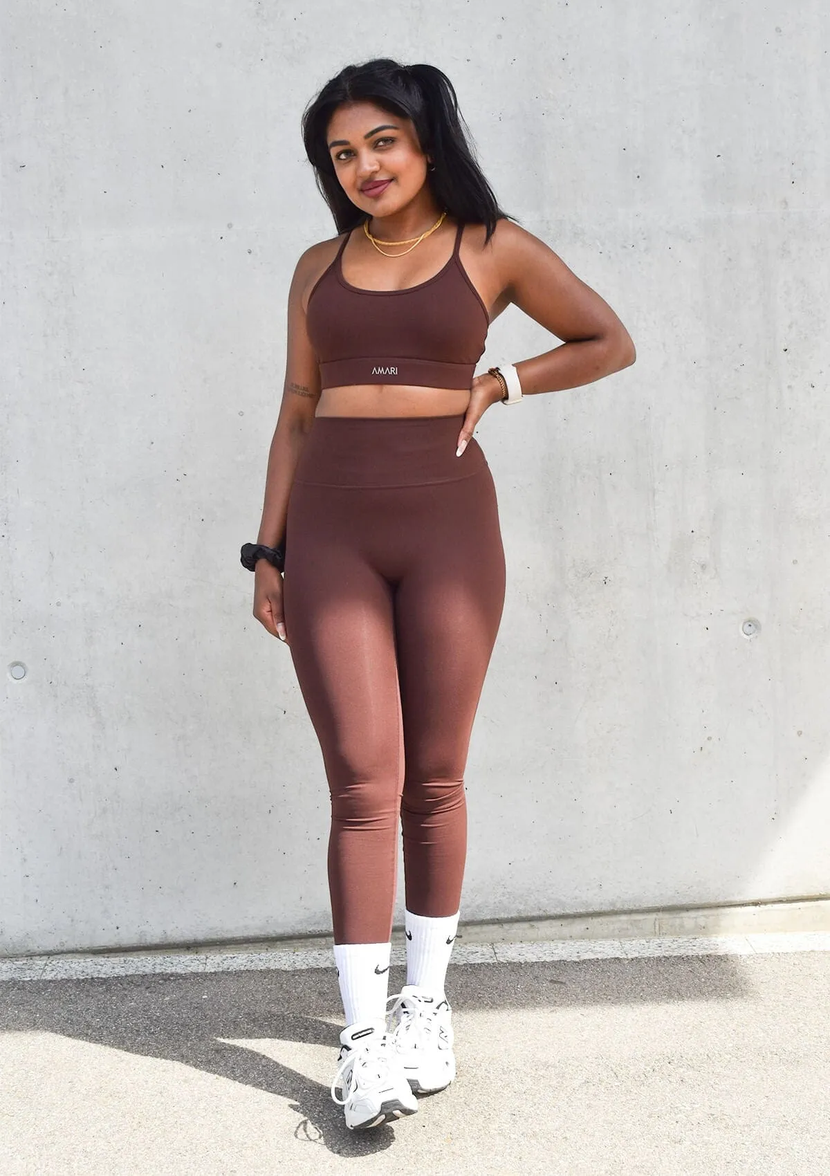 Essentials Leggings - Chocolate