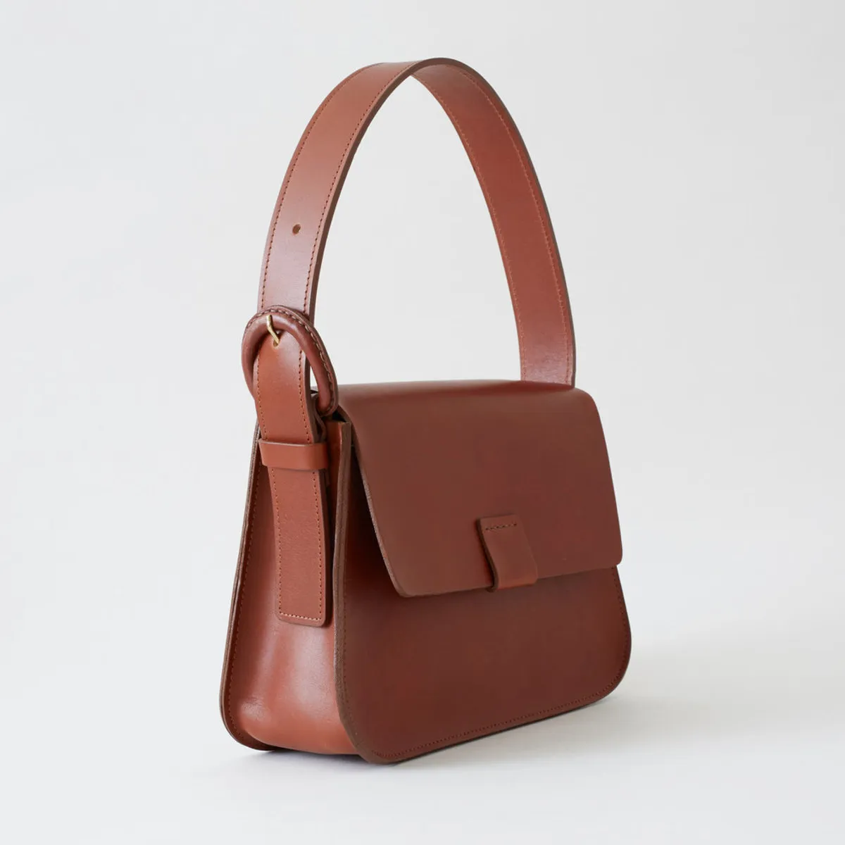 estel bag - saddle brown