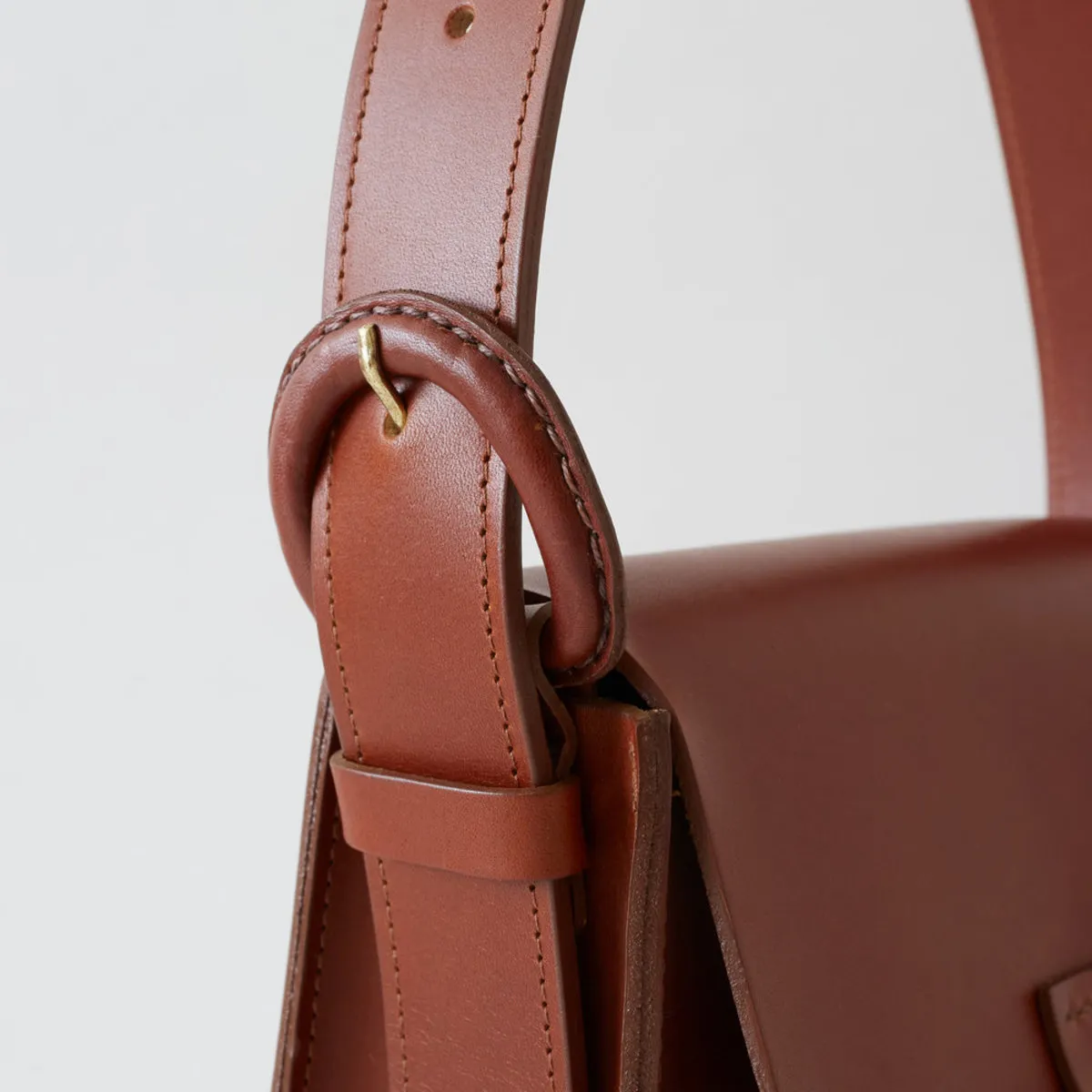 estel bag - saddle brown