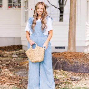 Every Angle Jumpsuit, Washed Denim