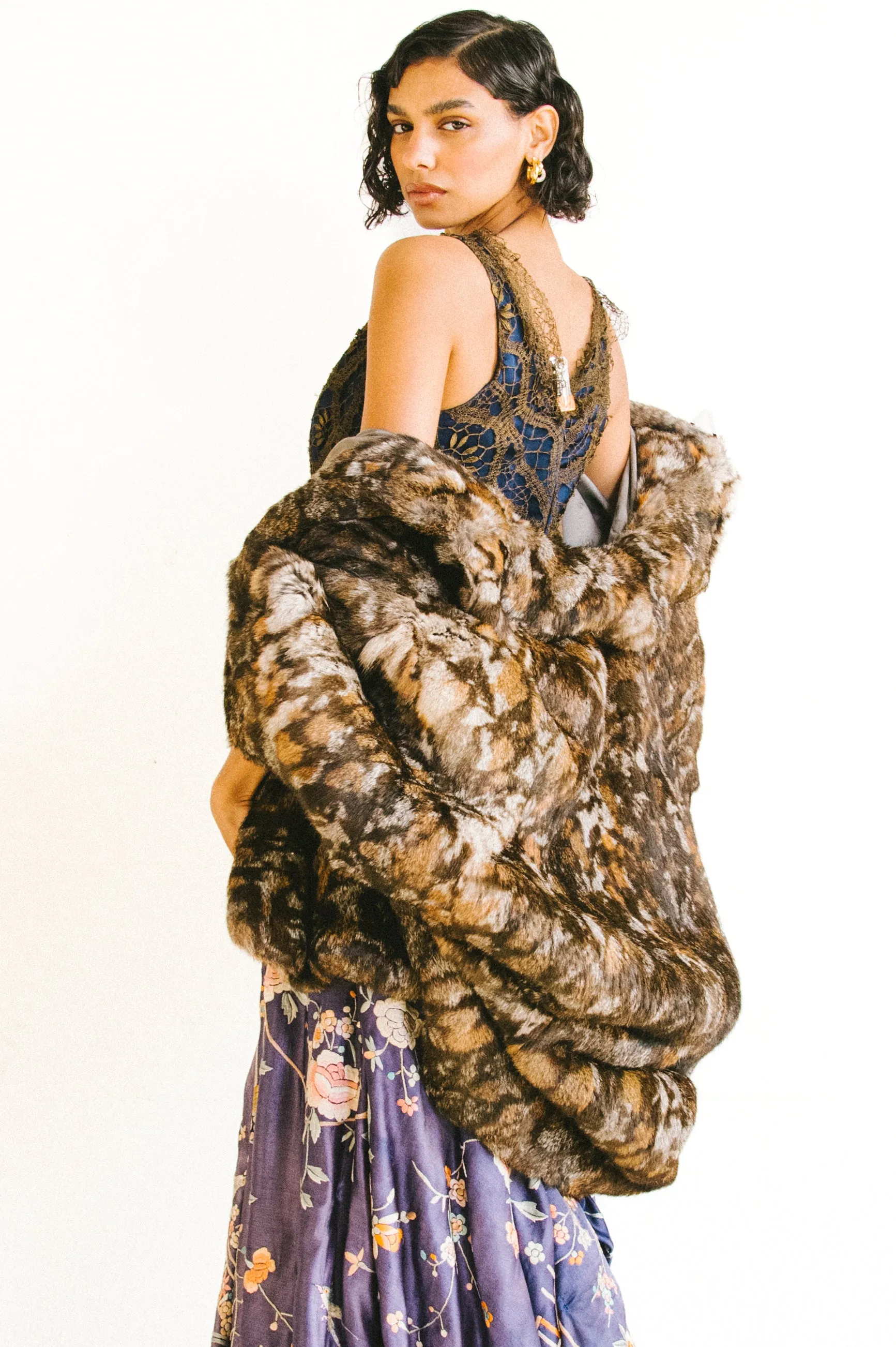 Fendi Cocoon Fur Coat