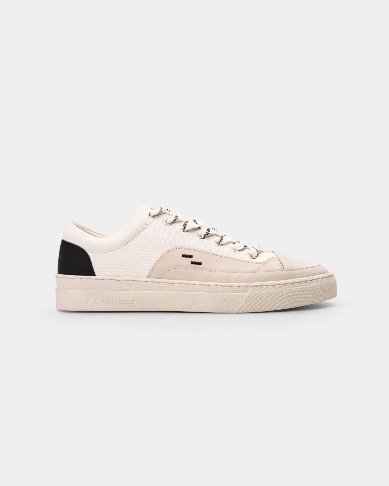 Filling Pieces Men’s Riviera Low White Sneaker 902231019010