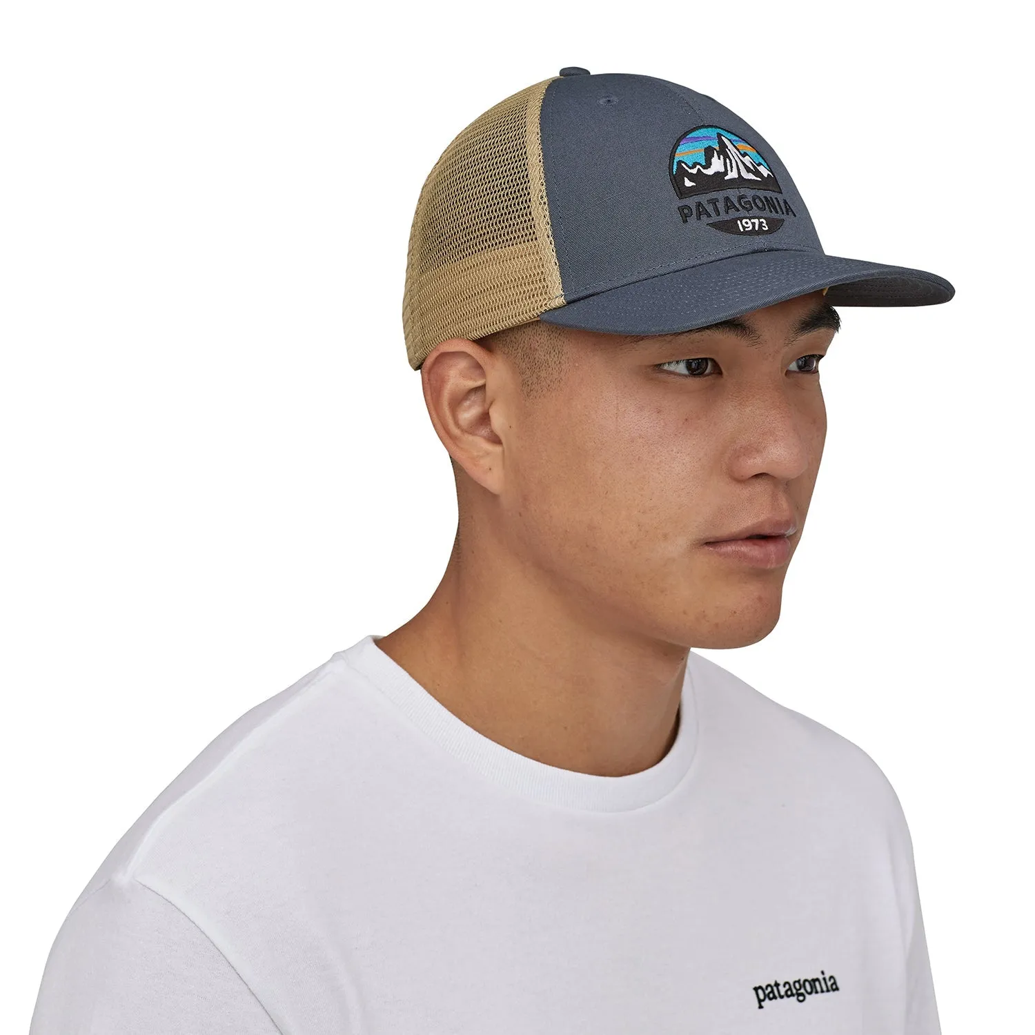 Fitz Roy Trout Trucker Hat - Black