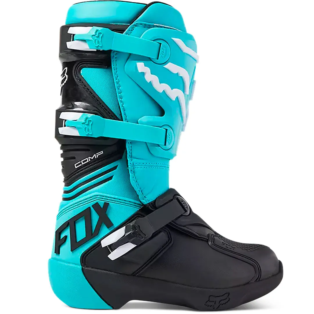 Fox - 2023 Youth Teal Comp Boot