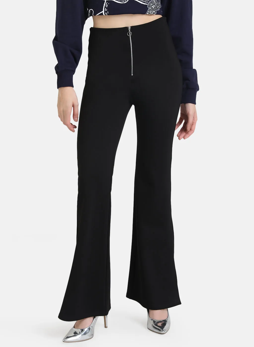 Front Zipper Detailed Trouser