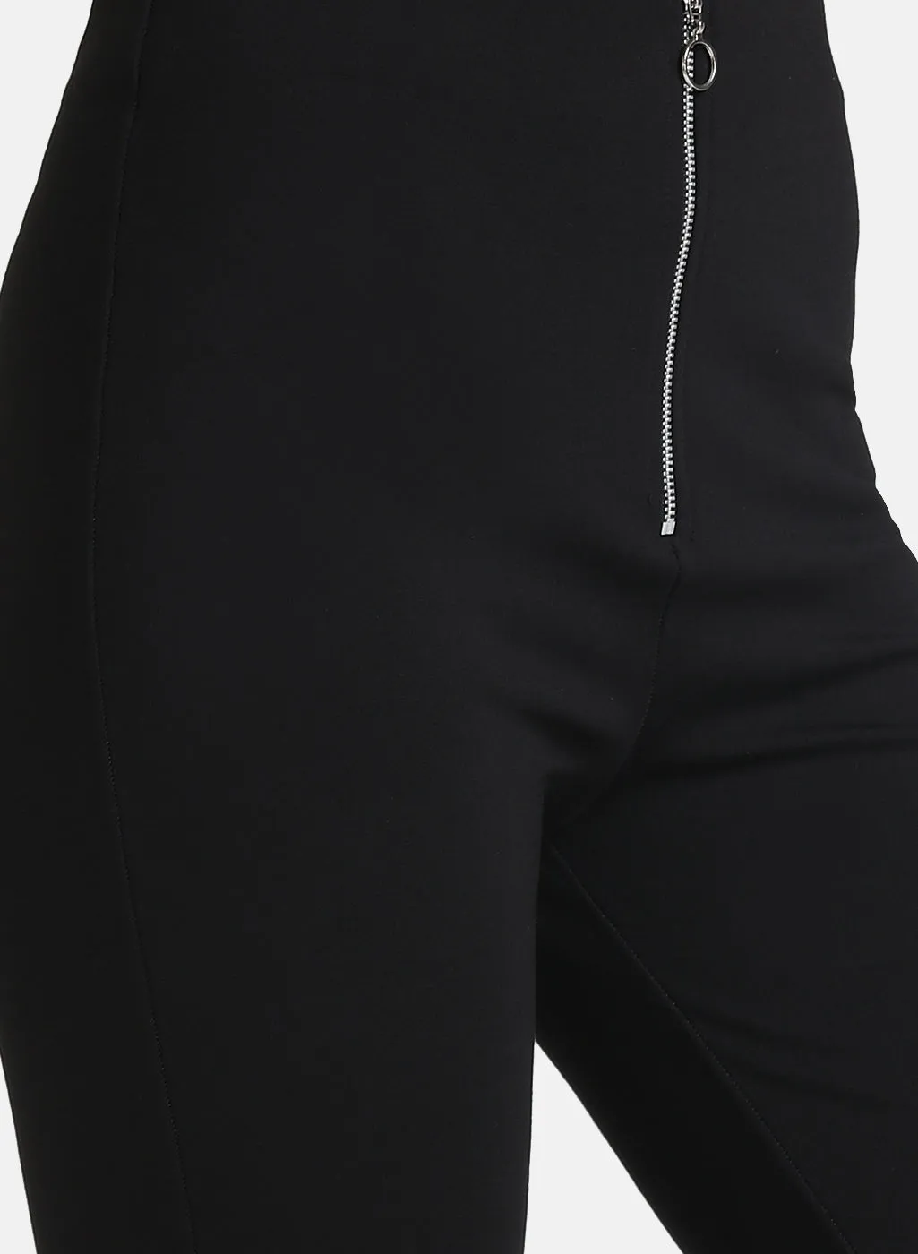 Front Zipper Detailed Trouser