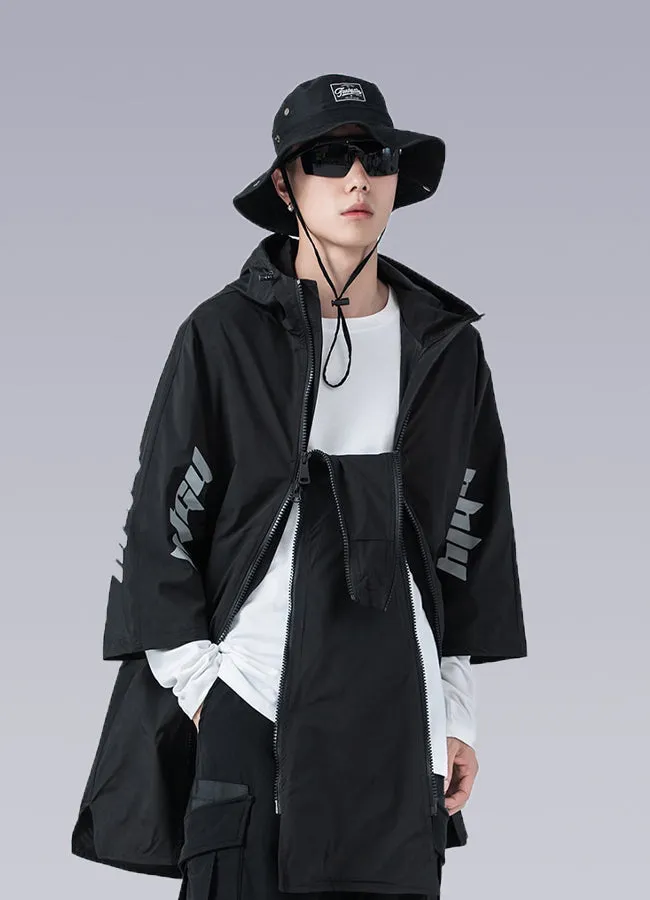 futuristic windbreaker