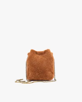 GABRIELE FRANTZEN Shearling Mini Bag