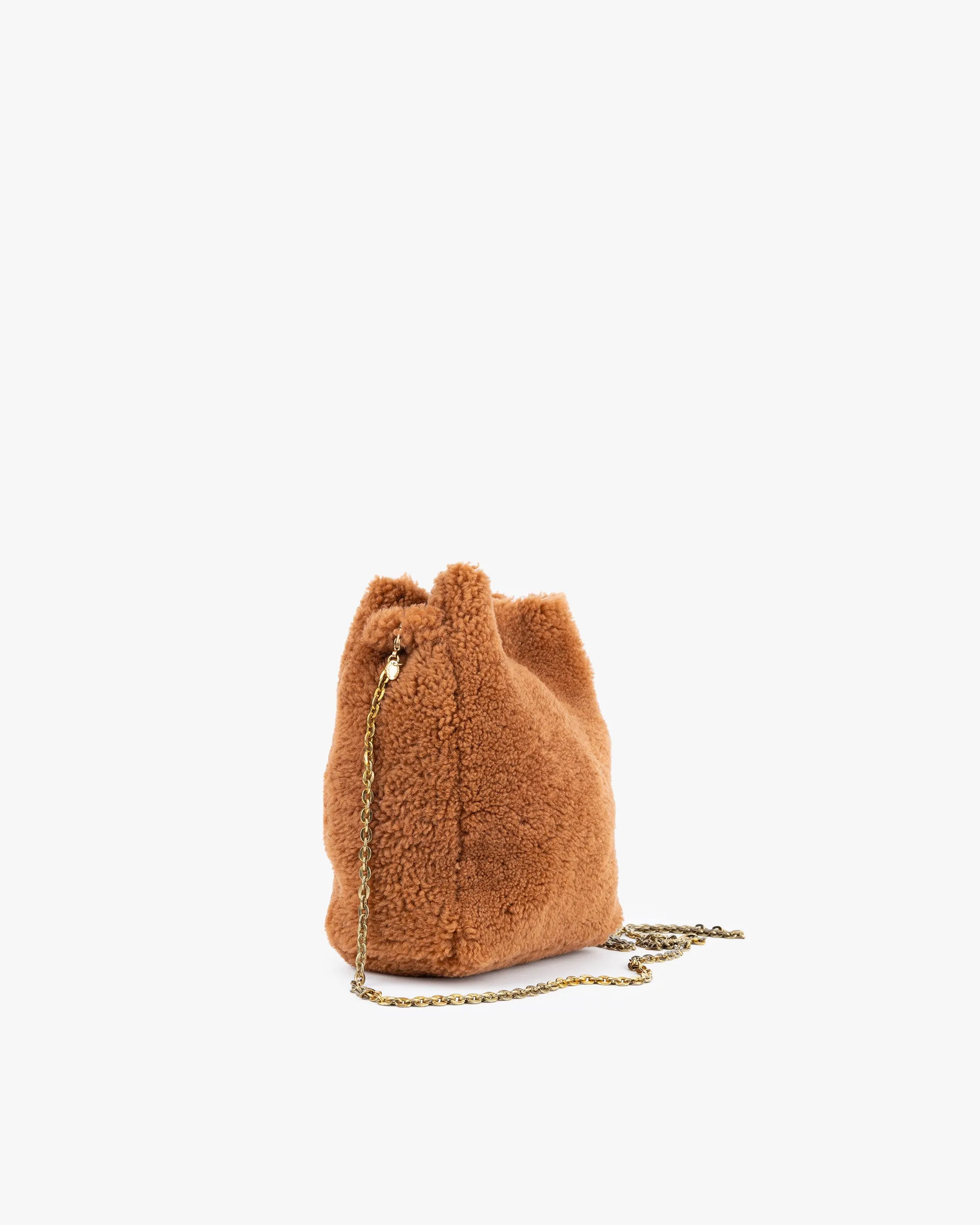 GABRIELE FRANTZEN Shearling Mini Bag