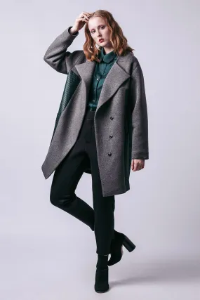 Gaia quilted coat