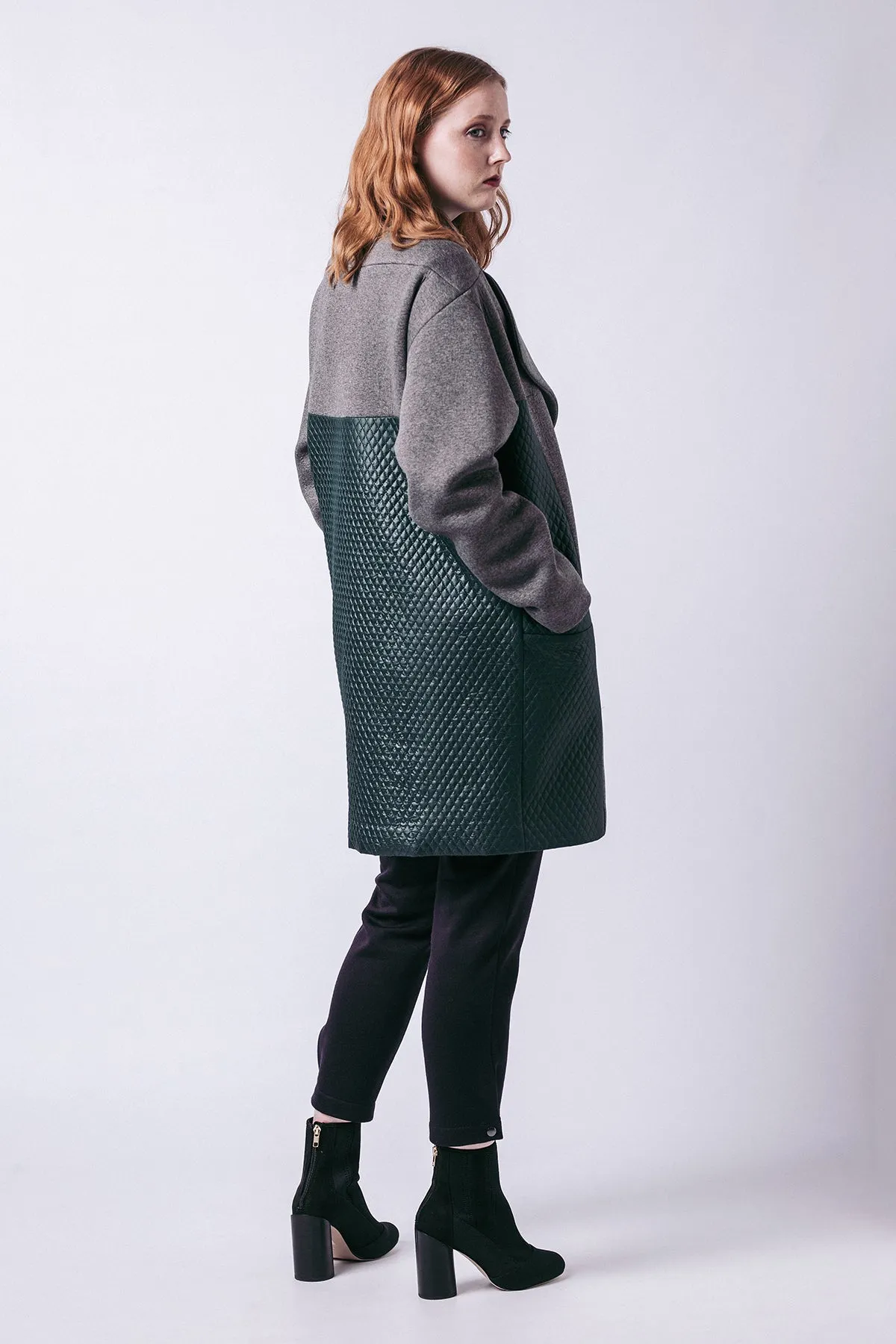 Gaia quilted coat