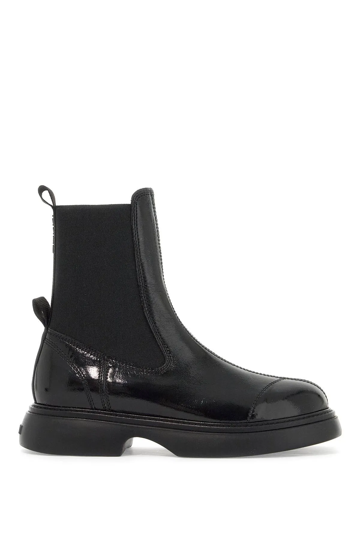 Ganni Chelsea Ankle Boots   Black