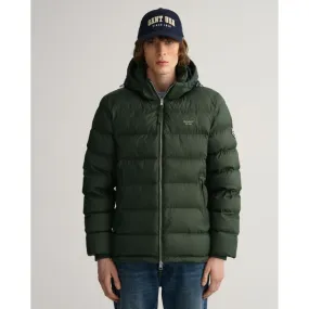 GANT Active Cloud Jacket - Storm Green