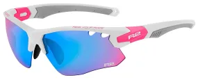 glasses R2 Crown - AT078S/Matte White/Orange/Blue Revo