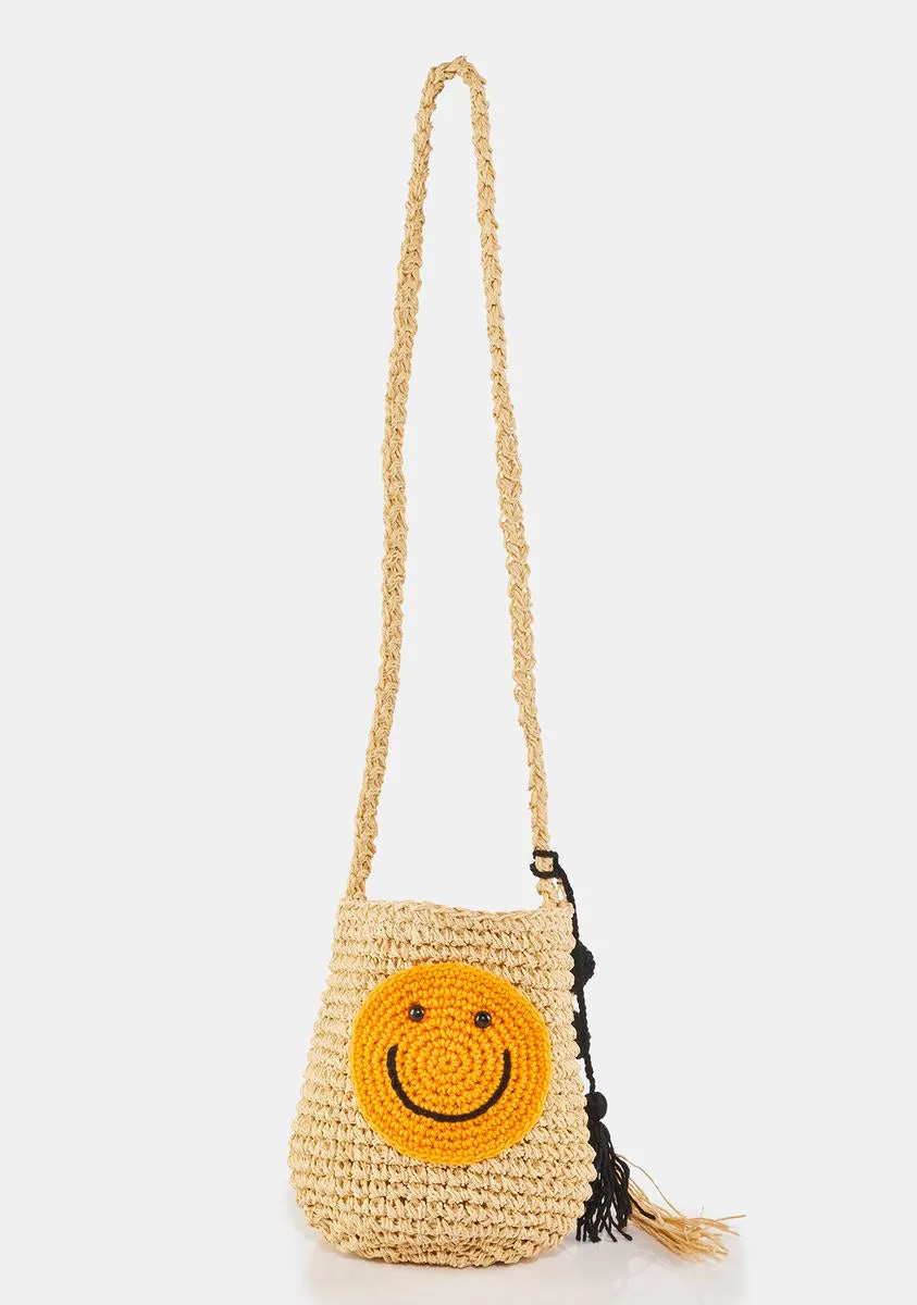 Happy Travels Woven Bag-