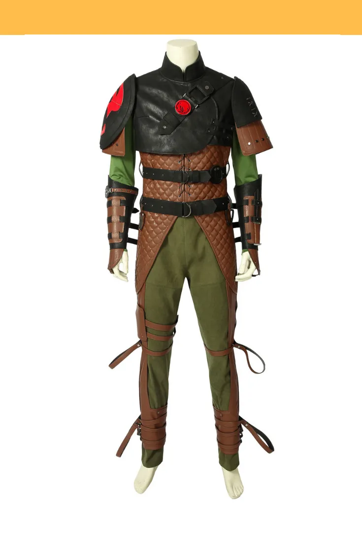 How to Train Your Dragon 2 Hiccup PU Leather Cosplay Costume