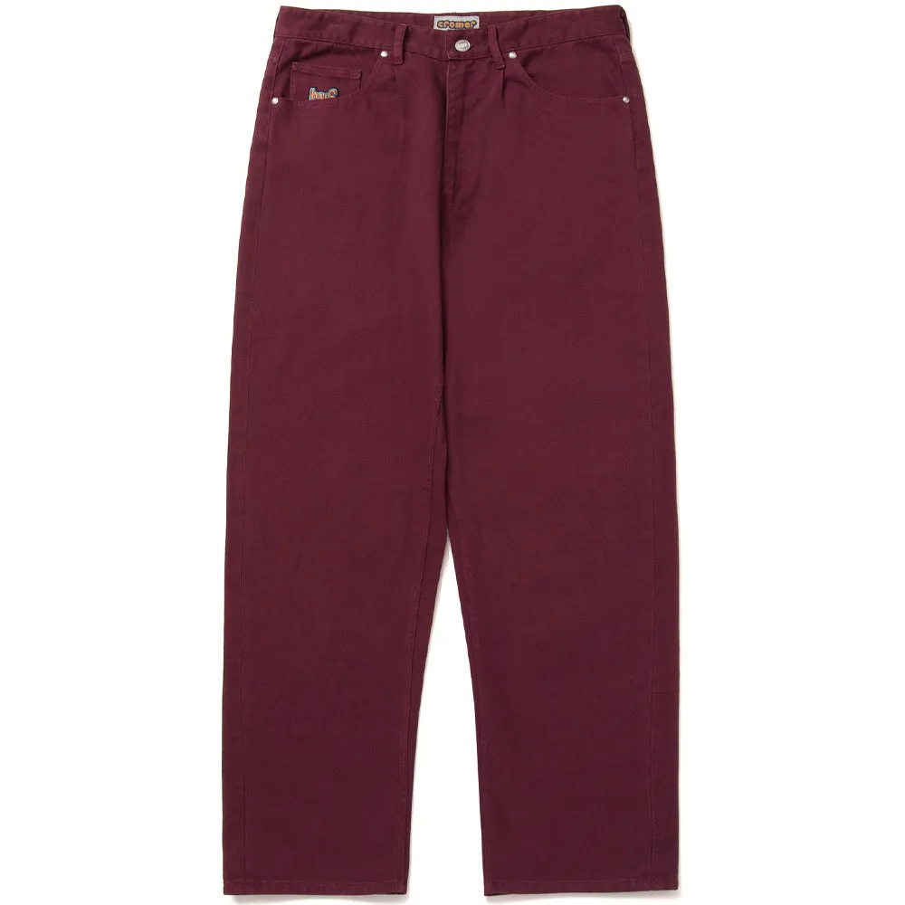 HUF CROMER SIGNATURE PANT // WINE