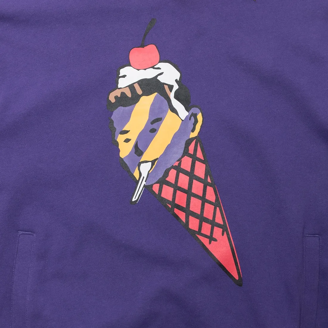 Ice Cream Men Cherry On Top Hoody (purple / heliotrope)