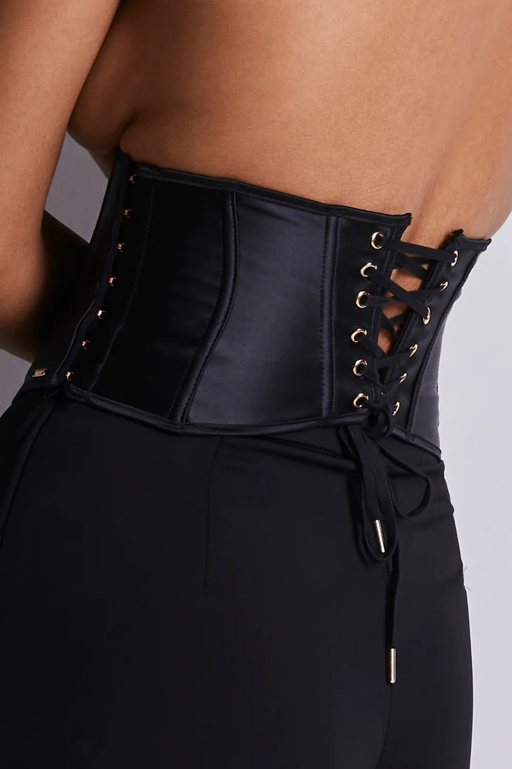 Iconic Allure Satin Waist Cincher