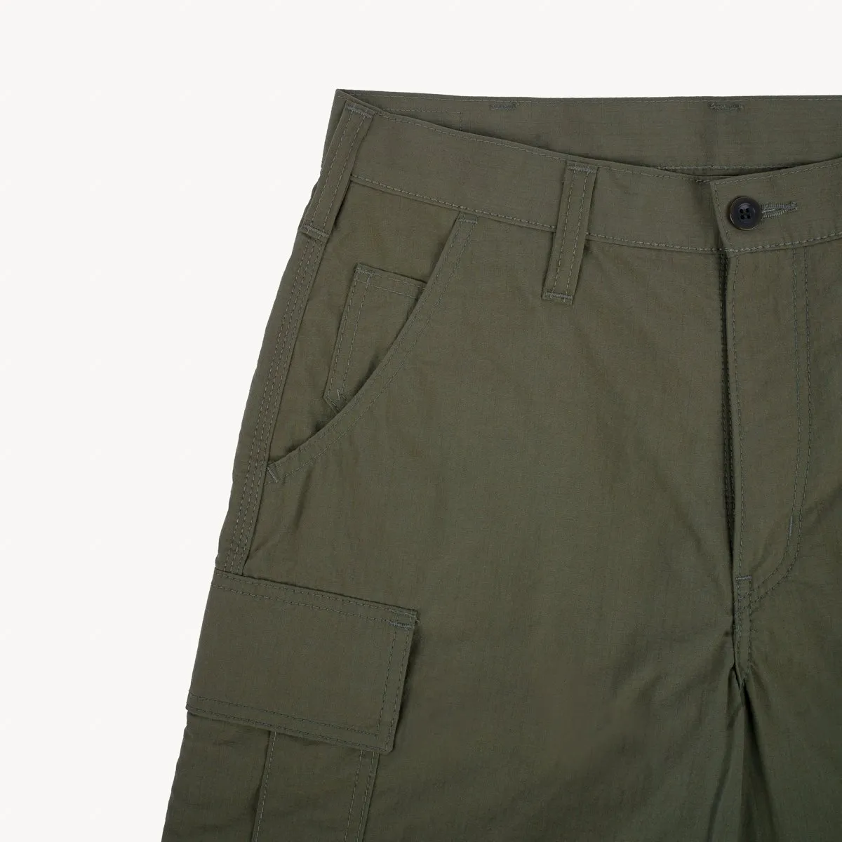 Iron Heart - IH-736-Olive Drap Ripstop Cargo Shorts