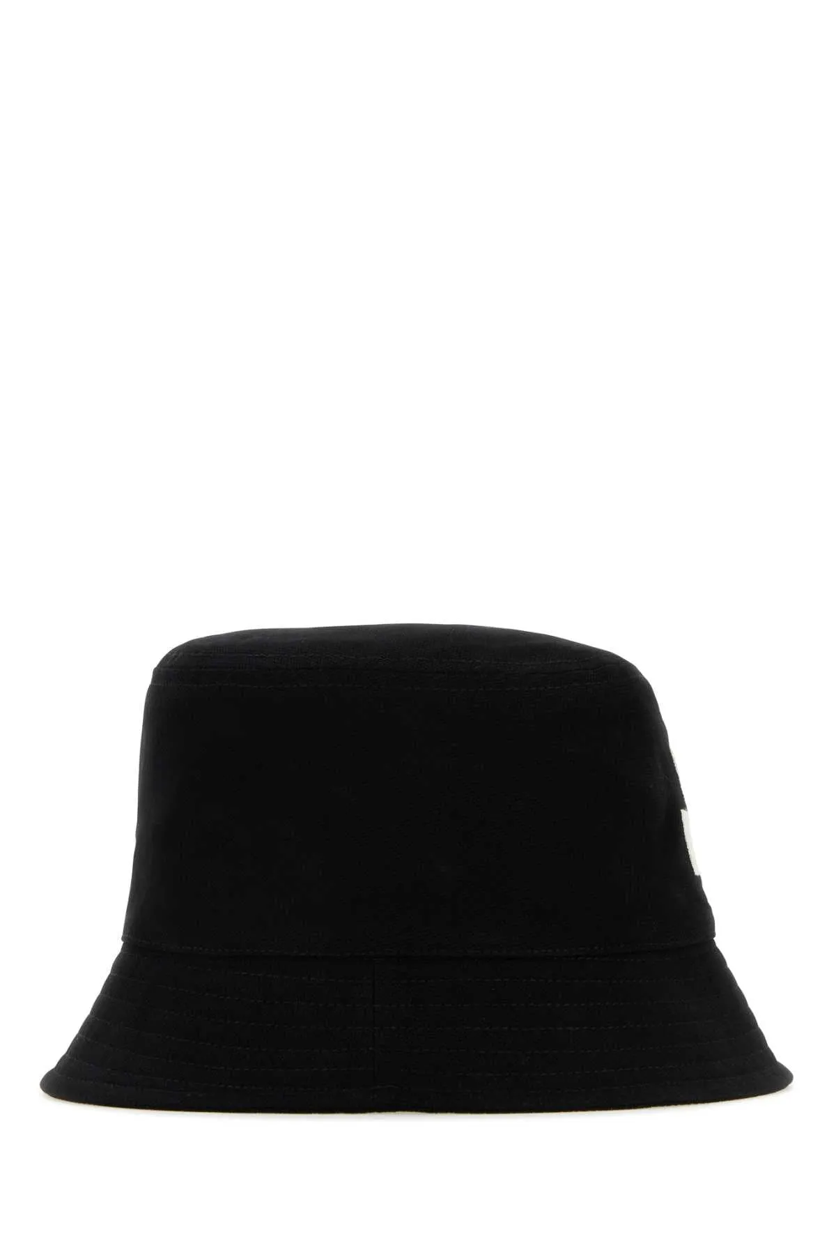 Isabel Marant Black Cotton Haley Bucket Hat