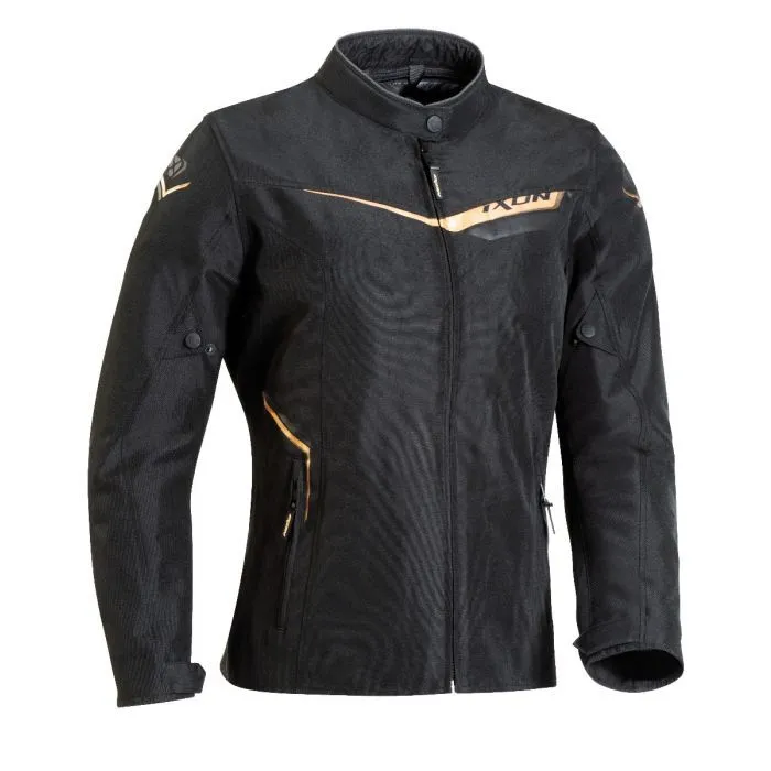 Ixon - Slash C Ladies Black/Gold Jacket