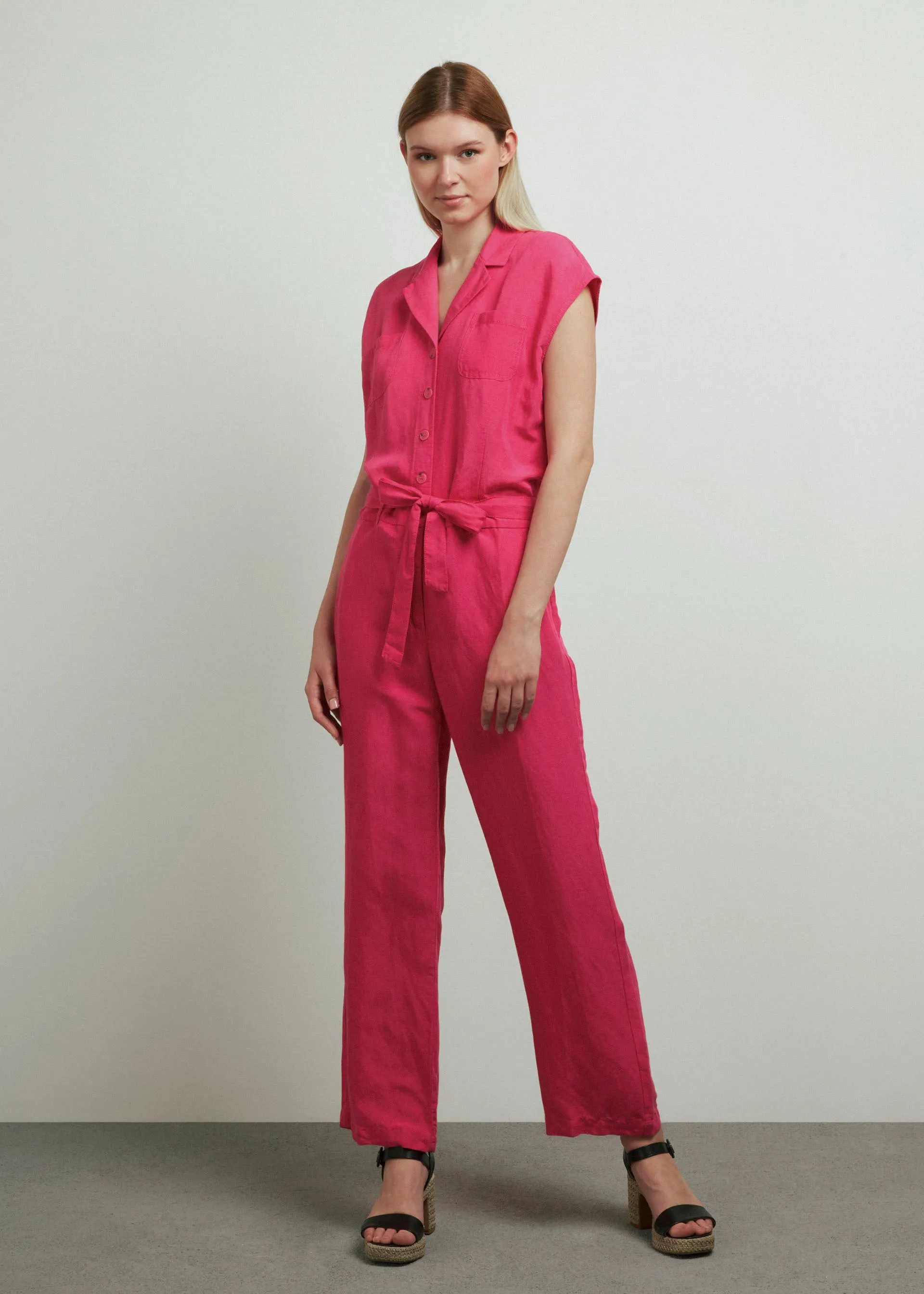 Jumpsuit in lino