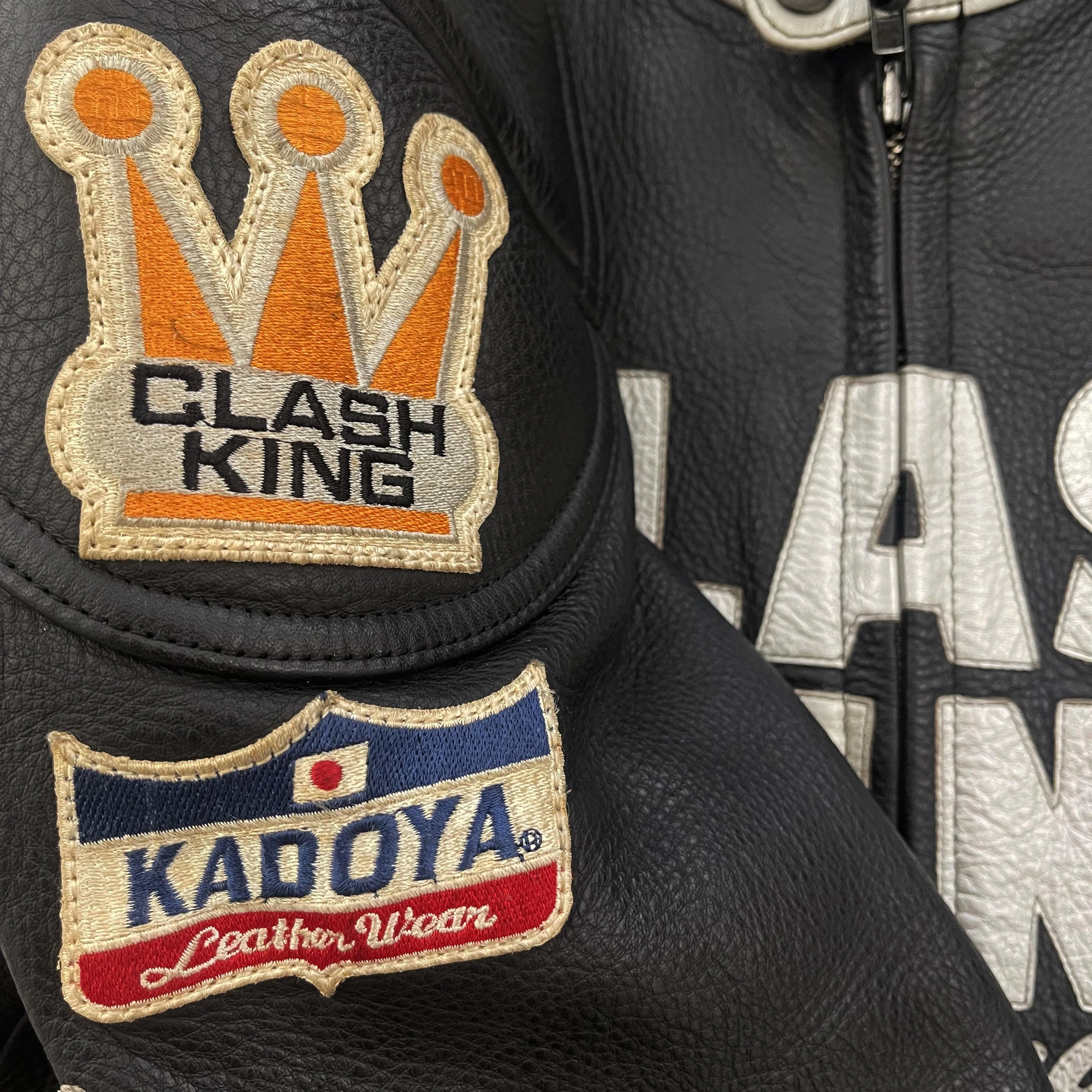 Kadoya Leather Racer Jacket