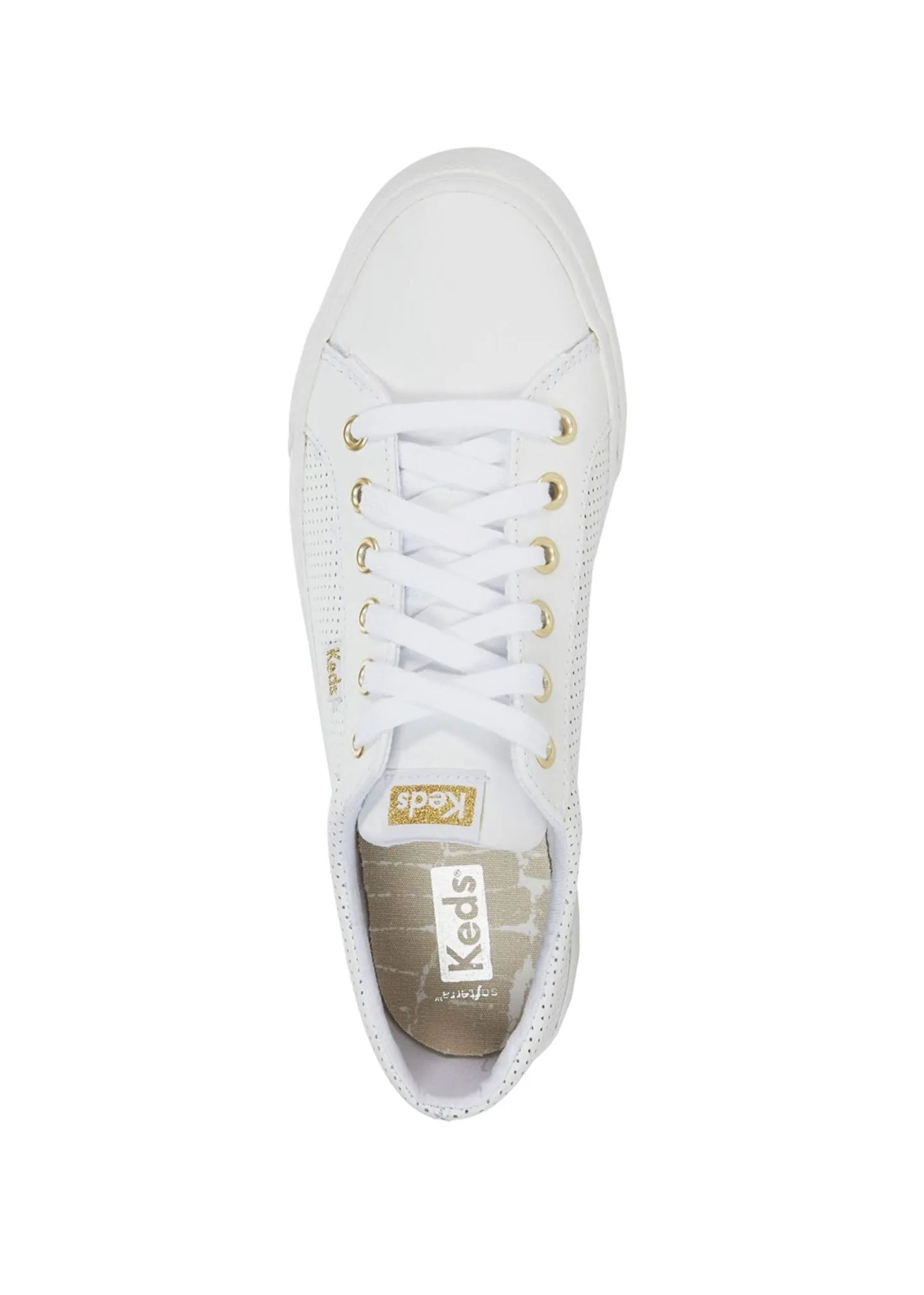 Keds Jump Kick Gold Accent Sneaker - FINAL SALE