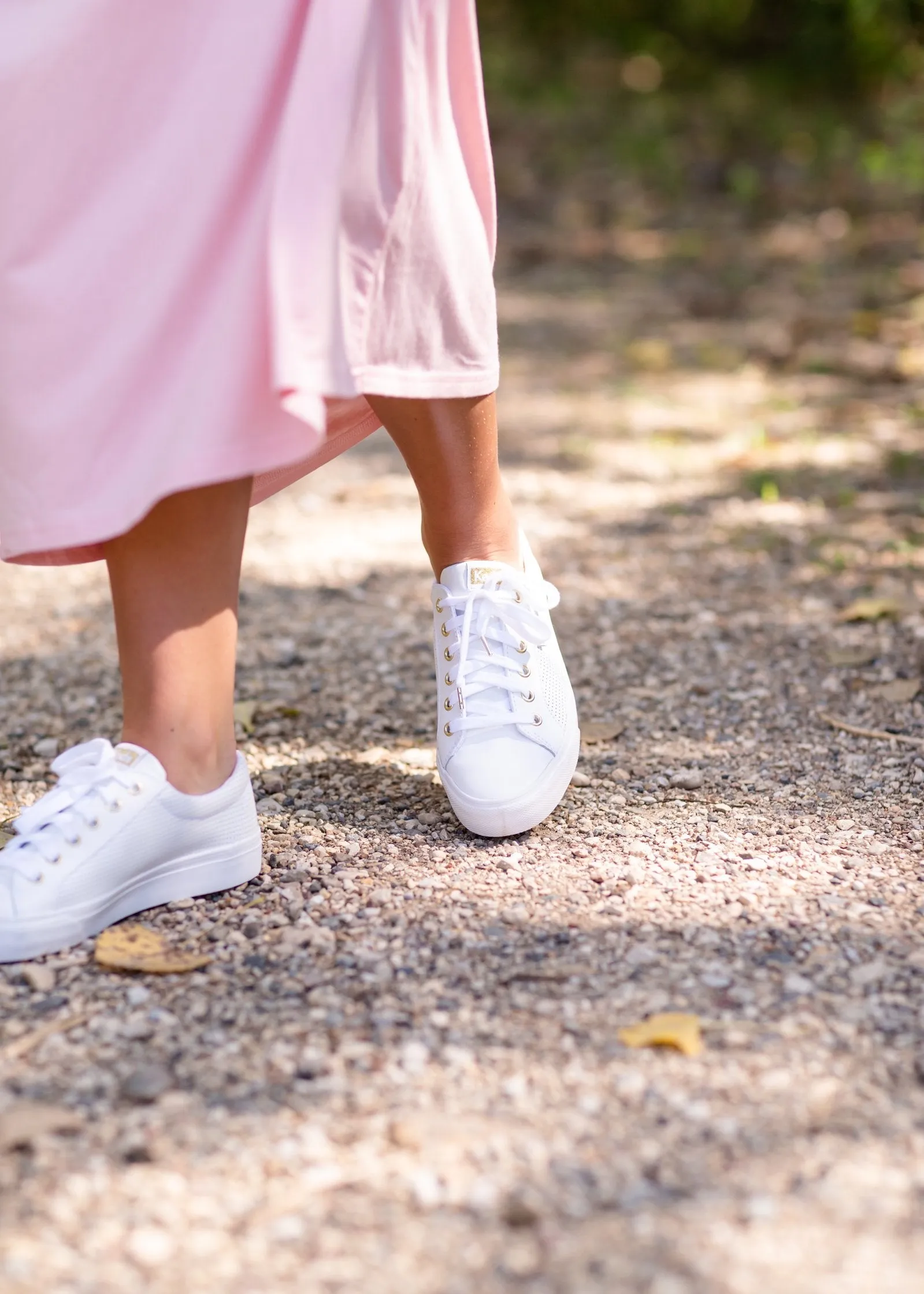 Keds Jump Kick Gold Accent Sneaker - FINAL SALE