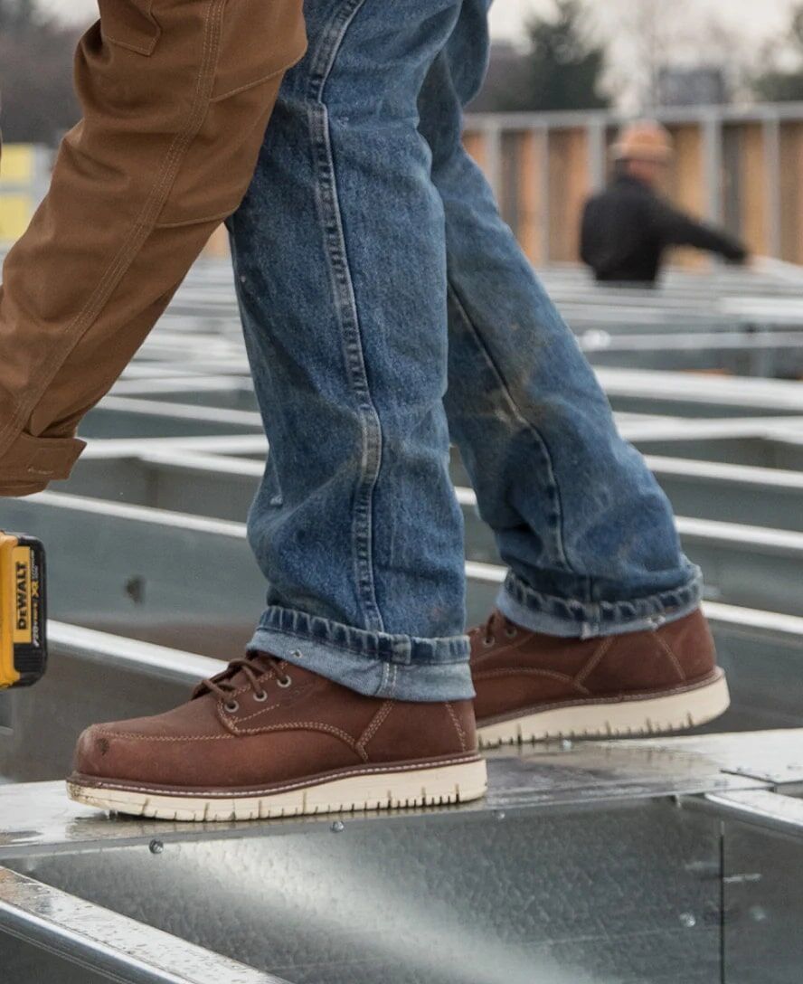 Keen Men's San Jose 6-In Soft Toe Boot in Gingerbread