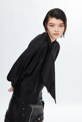 KEIKOGI Silk Blouse - Black