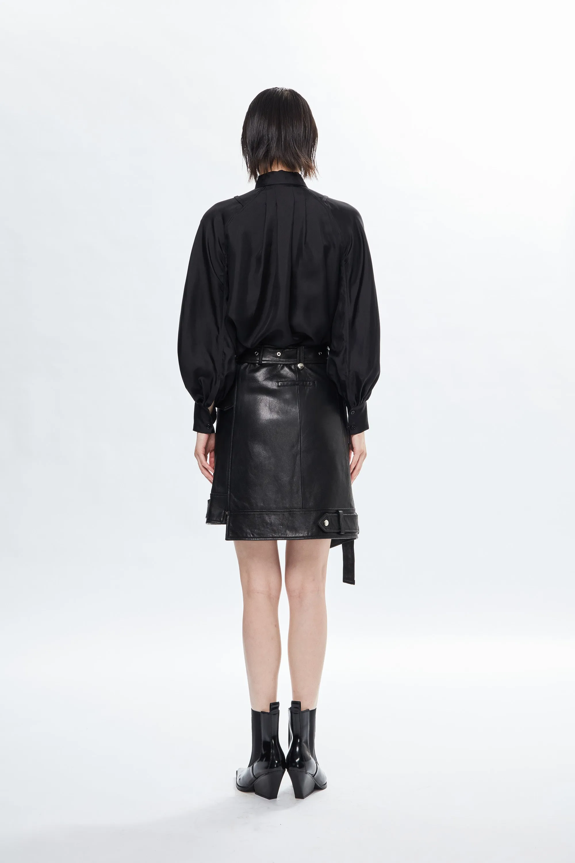 KEIKOGI Silk Blouse - Black