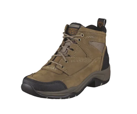 LADIES ARIAT 10004132 TAUPE TERRAIN HIKING, RIDING, WORK BOOT