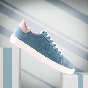 Lazo Halo Sneaker Tongue Graphic Aquamarine Blue/Smokey Quartz Grey