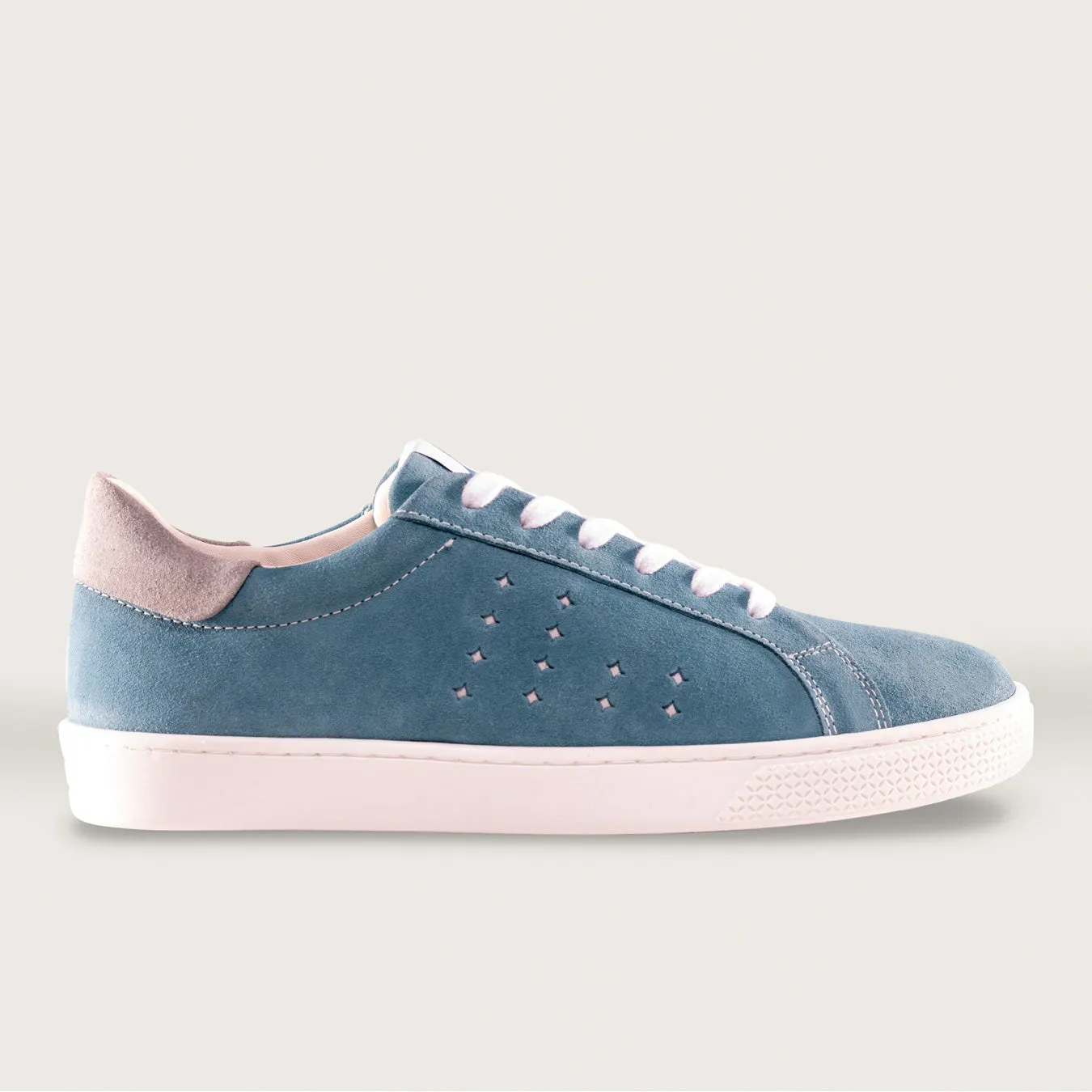 Lazo Halo Sneaker Tongue Graphic Aquamarine Blue/Smokey Quartz Grey