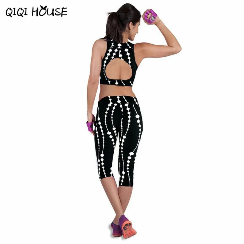 Leggings Fitness Womens Summer Casual Sweatpants Legging Printed Stretch Top Fitness legging para academia mulheres#3546 SM6