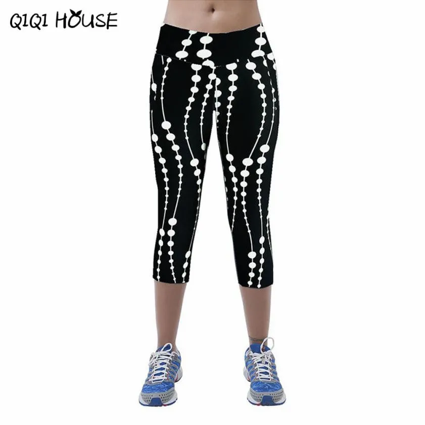 Leggings Fitness Womens Summer Casual Sweatpants Legging Printed Stretch Top Fitness legging para academia mulheres#3546 SM6