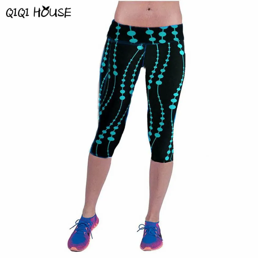 Leggings Fitness Womens Summer Casual Sweatpants Legging Printed Stretch Top Fitness legging para academia mulheres#3546 SM6