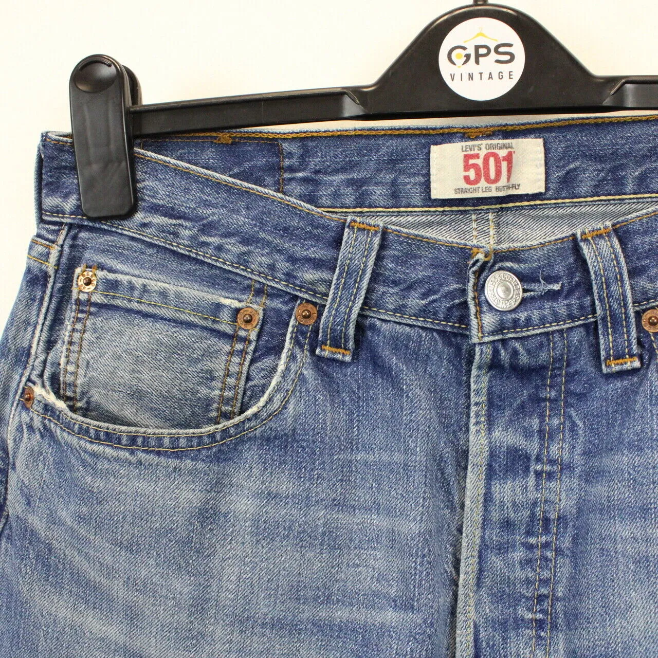 LEVIS 501 Jeans Mid Blue | W31 L30