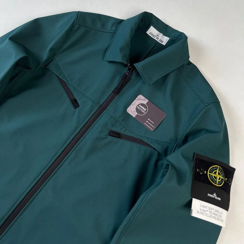 Light Soft Shell-R e-dye Technology Jacket Green