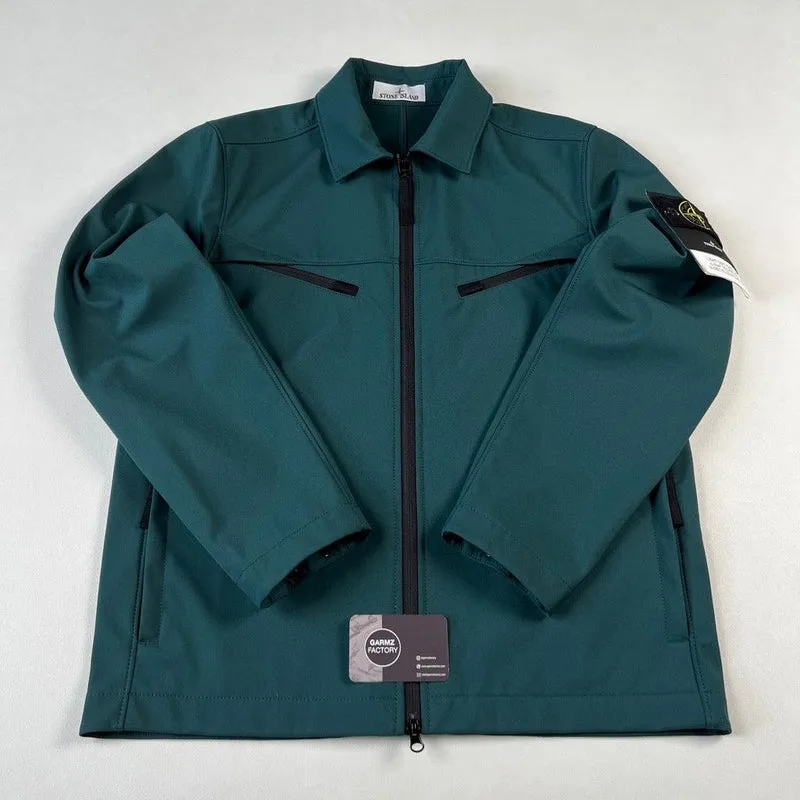 Light Soft Shell-R e-dye Technology Jacket Green