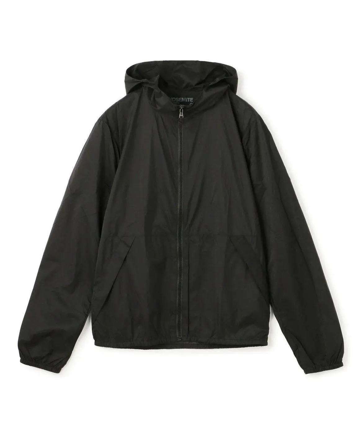 Lightweight Hooded Windbreaker-Black