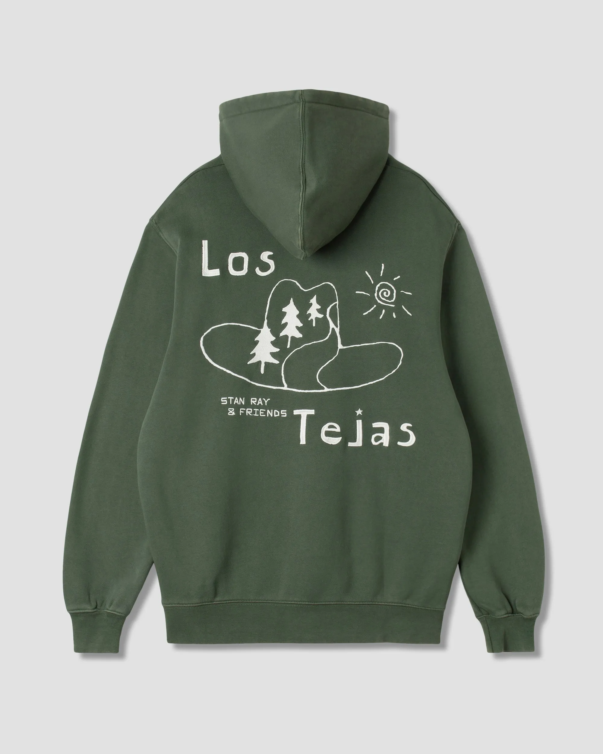 Los Tejas Hood (Washed Olive)