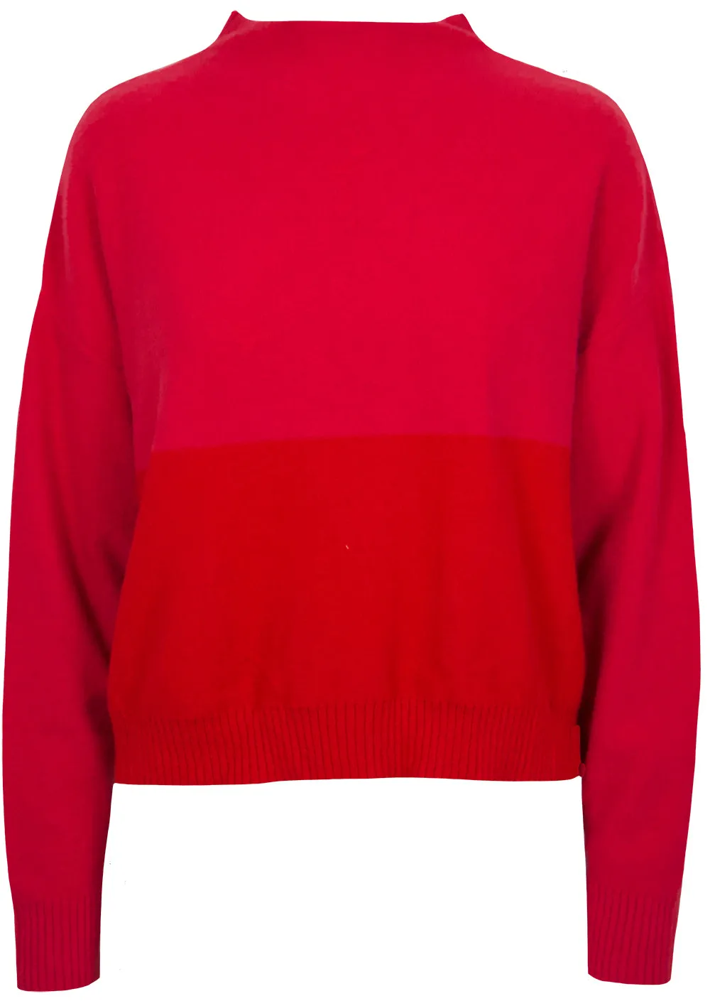 LUCY PARIS- CLAUDETTE COLORBLOCK SWEATER