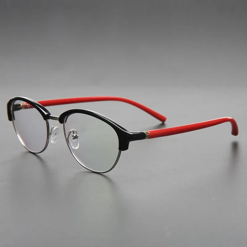 Men Glasses Frame Titanium Eyeglasses Optical Glasses Frame Reading Clear Glasses suit Prescription Eyewear Lenses LY6 SM6