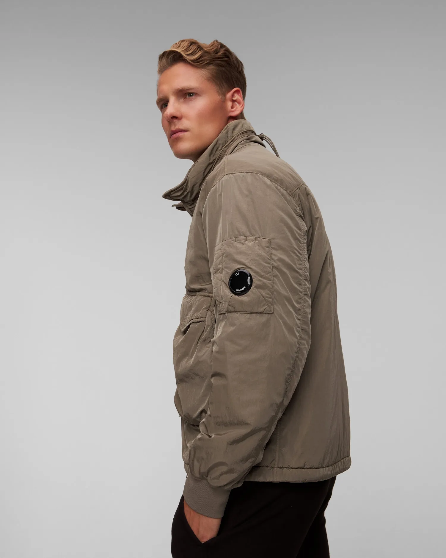 Men's grey jacket C.P. Company 17CMOW089A005904G-359